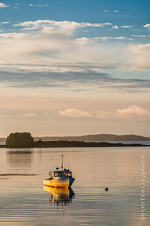 Lobsterboat in Morning Light
