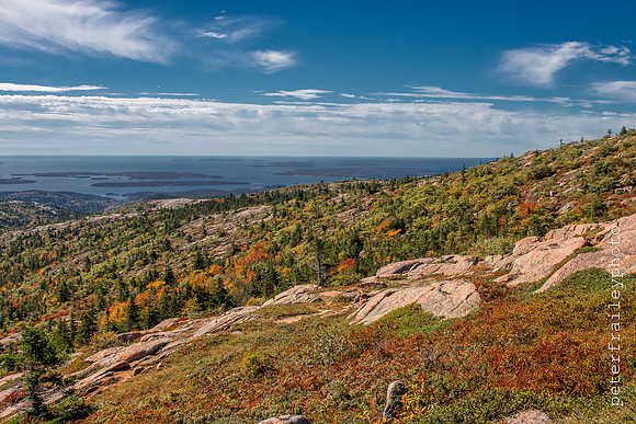 Autumn View, Cadillac Mountain, Maine